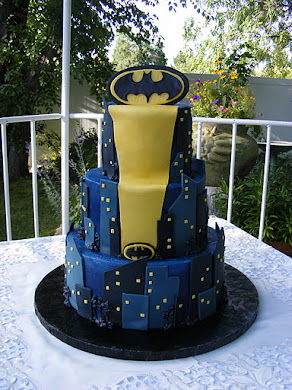 BATMAN Wedding cake for Rachel
