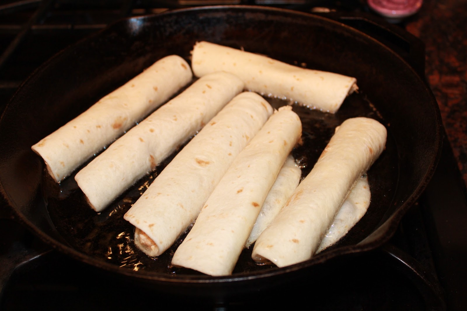 Michelle's Tasty Creations Cheesy Chicken Flautas with Avocado Cream