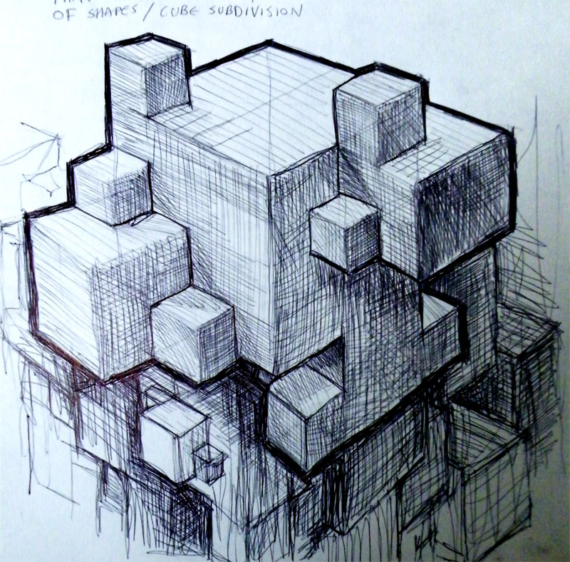 drawn box