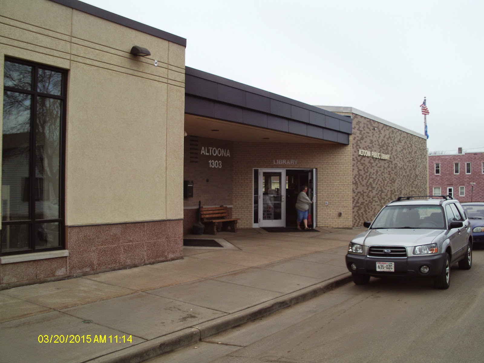 Every Library I Can 310. Altoona Public Library, Altoona, WI