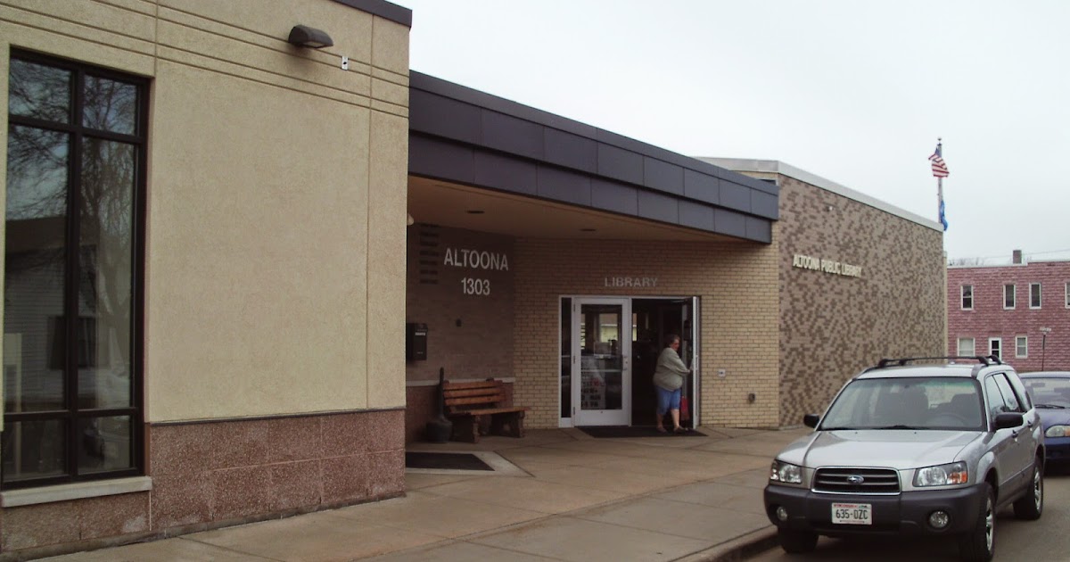 Every Library I Can 310. Altoona Public Library, Altoona, WI