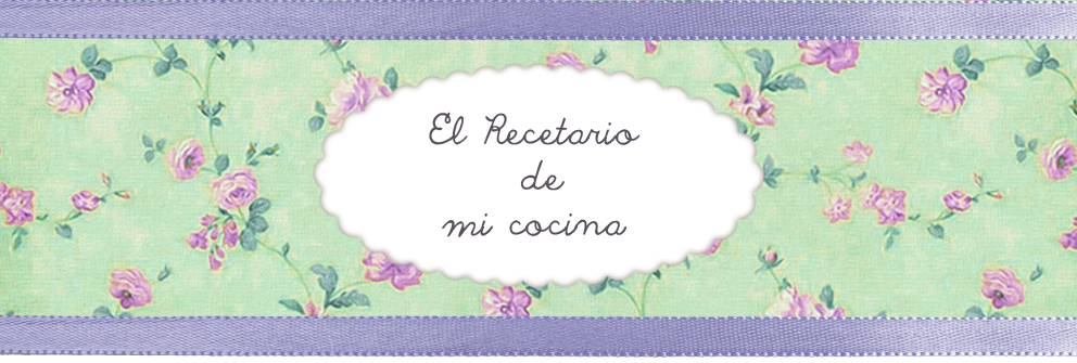 el recetario de mi cocina