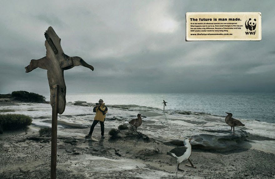 WWF: The Future Is Man Made - 33 Powerful Animal Ad Campaigns That Tell The Uncomfortable Truth WWF: The Future Is Man Made - 33 Powerful Animal Ad Campaigns That Tell The Uncomfortable Truth