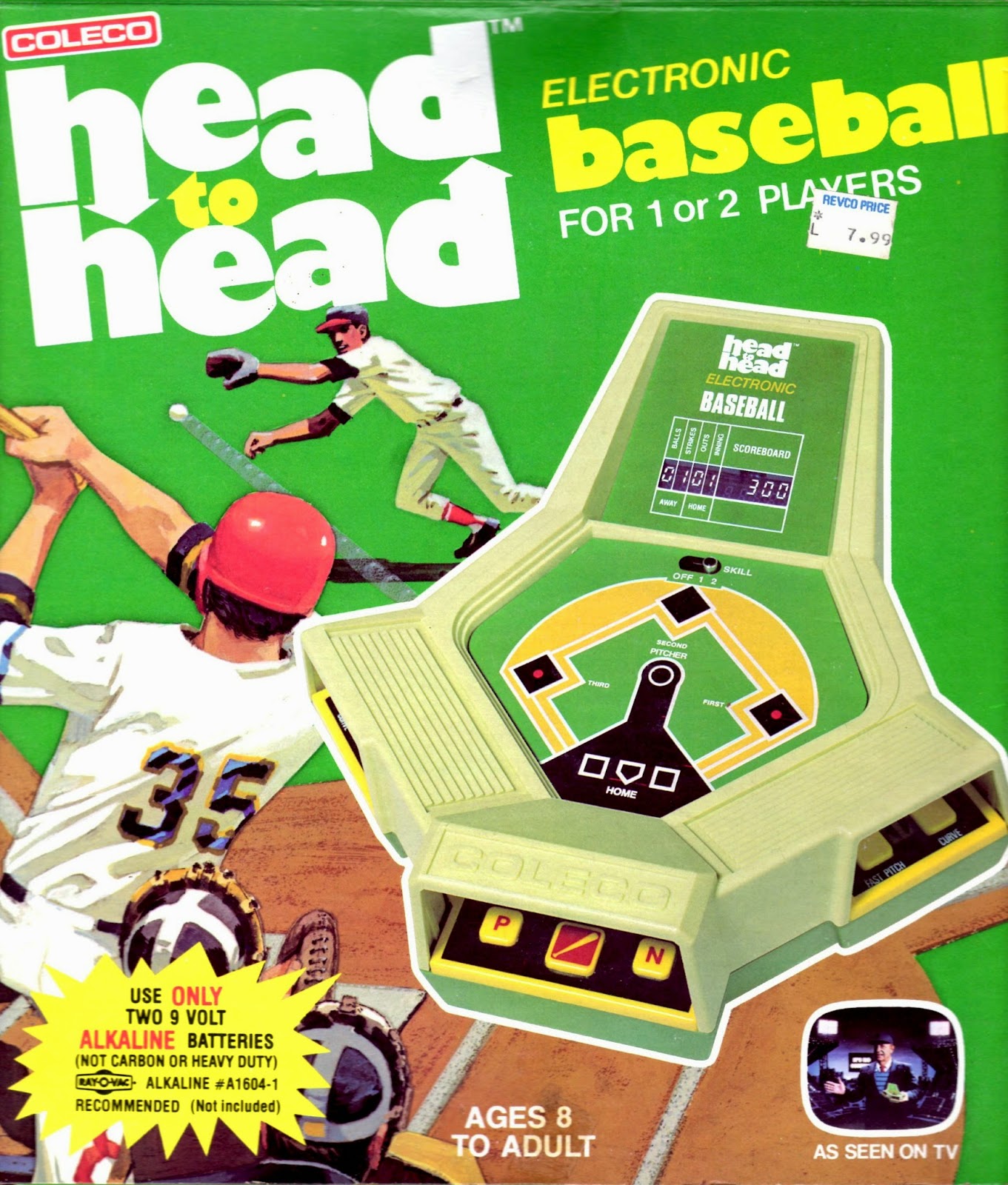 coleco head to head baseball