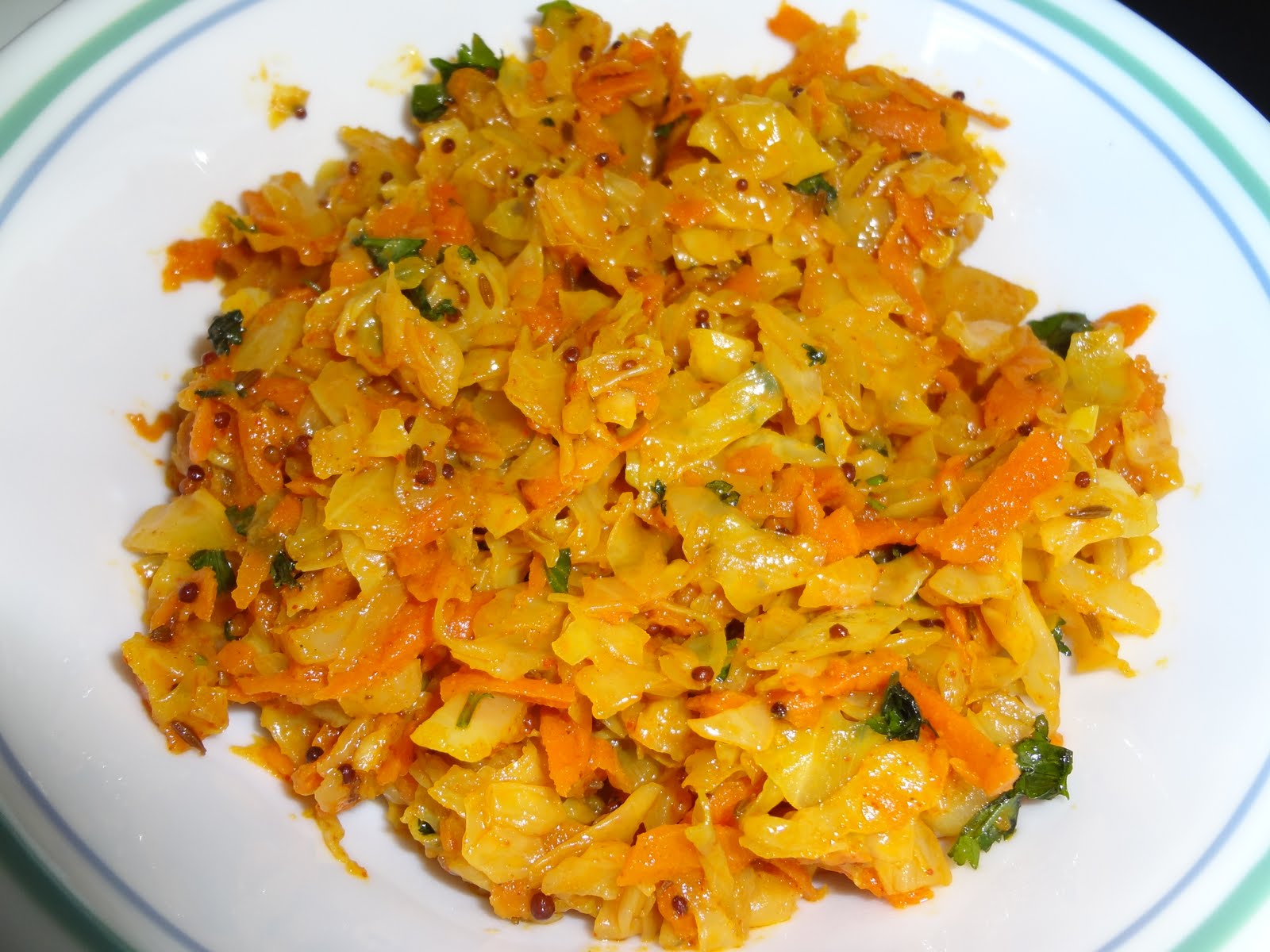 curry cabbage recipe