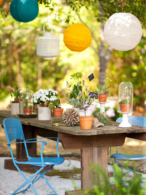 Colorful Outdoor Decorating For Summer 2013