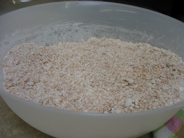 Flours in a bowl.