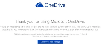 OneDrive ストレージ 無料プラン　期間限定キャンペーンについて