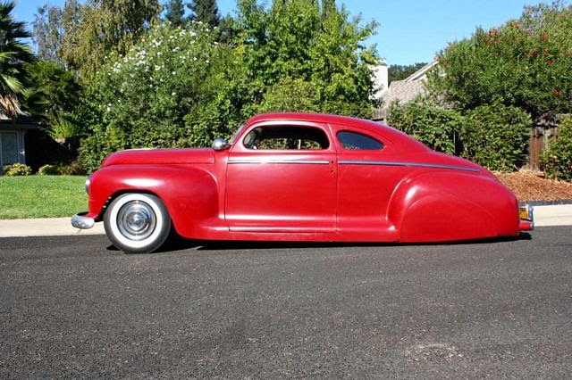 Rodcitygarage 1948 Plymouth Coupe Led Sled