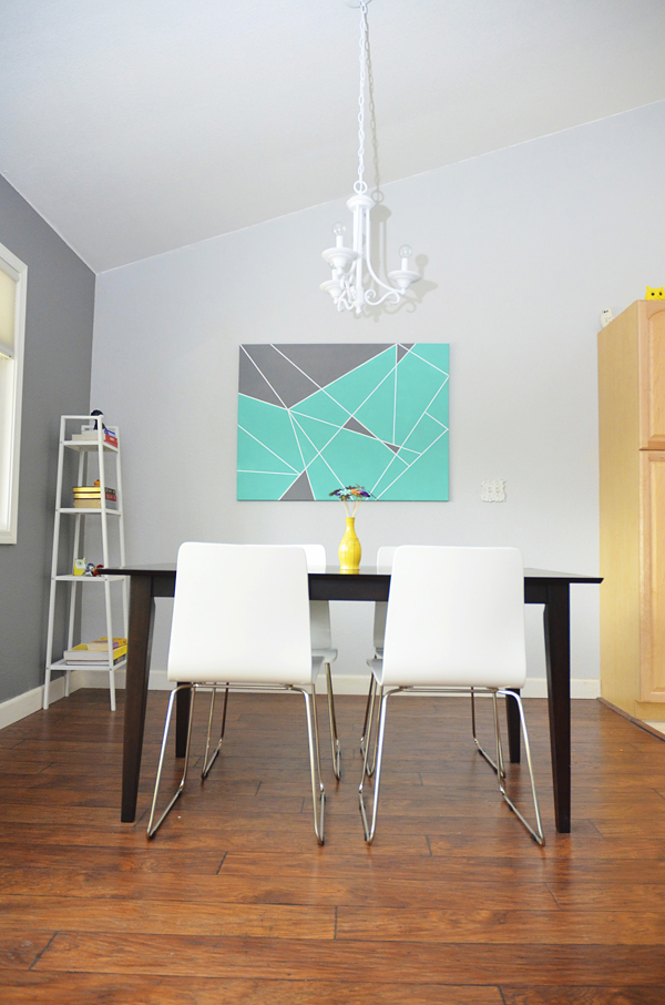 See That There: affordable art :: tape masking on canvas