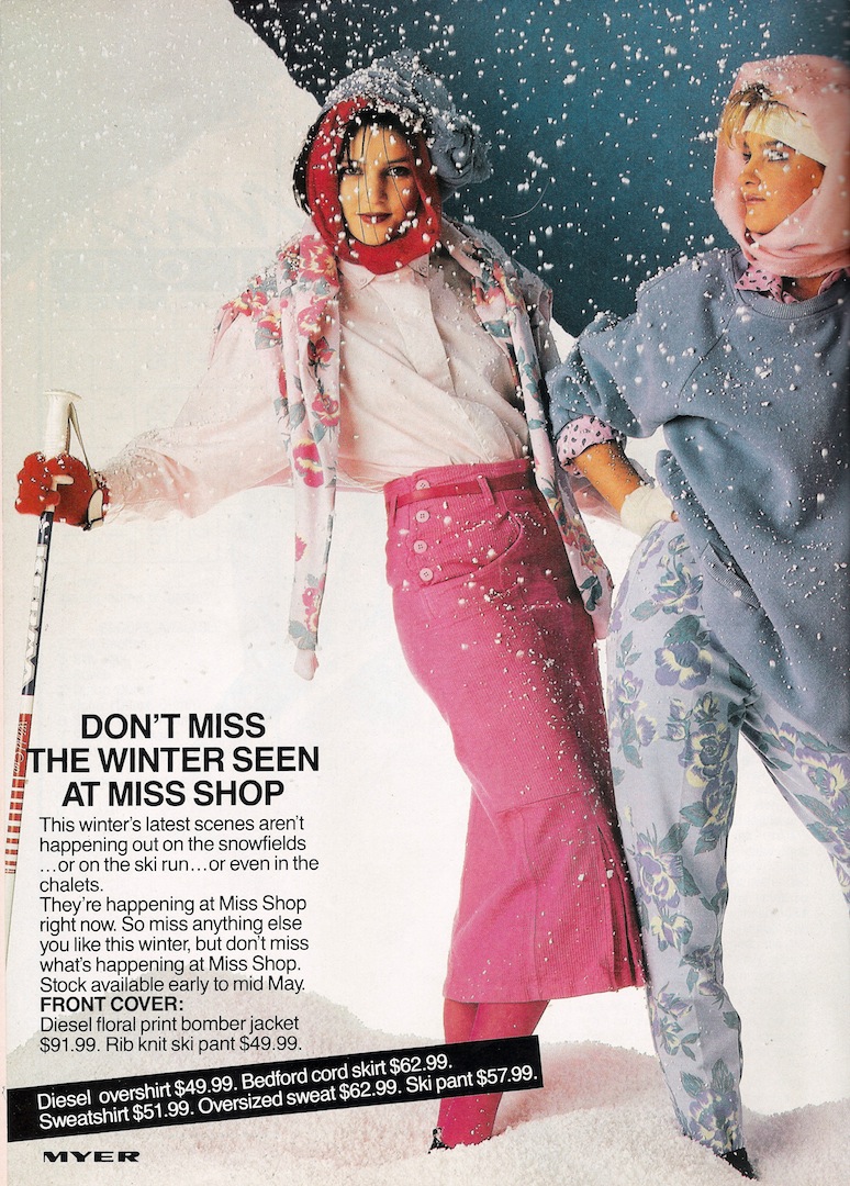 Glossy Sheen: Myer Miss Shop Catalogue - Dolly Magazine May 1985