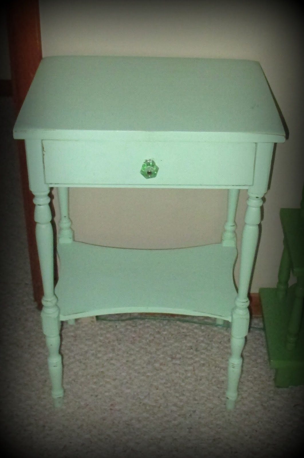 My Indigo Cottage Repurposed Bedside Table