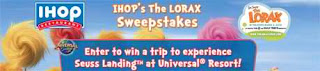 The LORAX Sweepstakes