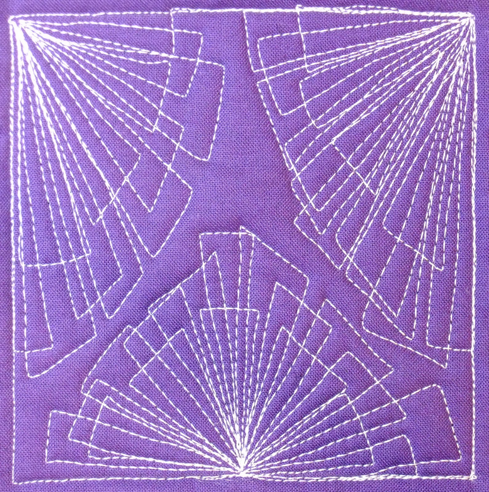 The Free Motion Quilting Project Day 308 Pom Pom Parade