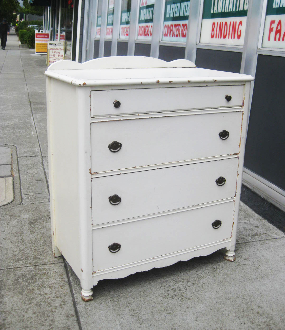 UHURU FURNITURE & COLLECTIBLES SOLD Antique Shabby Chic Dresser 100