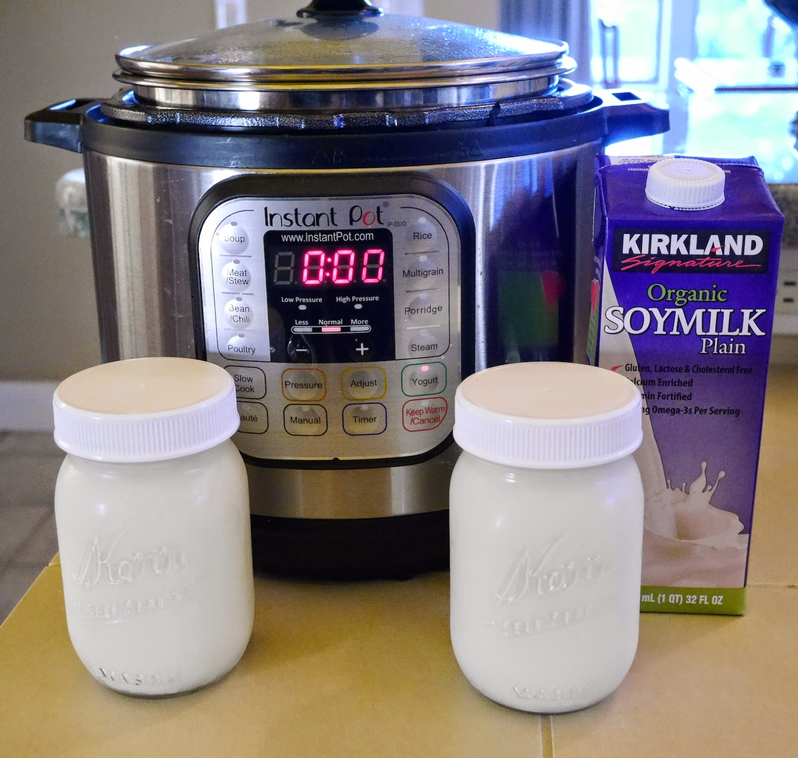 Foods For Long Life Make Thick, Creamy Vegan Yogurt With An Instant