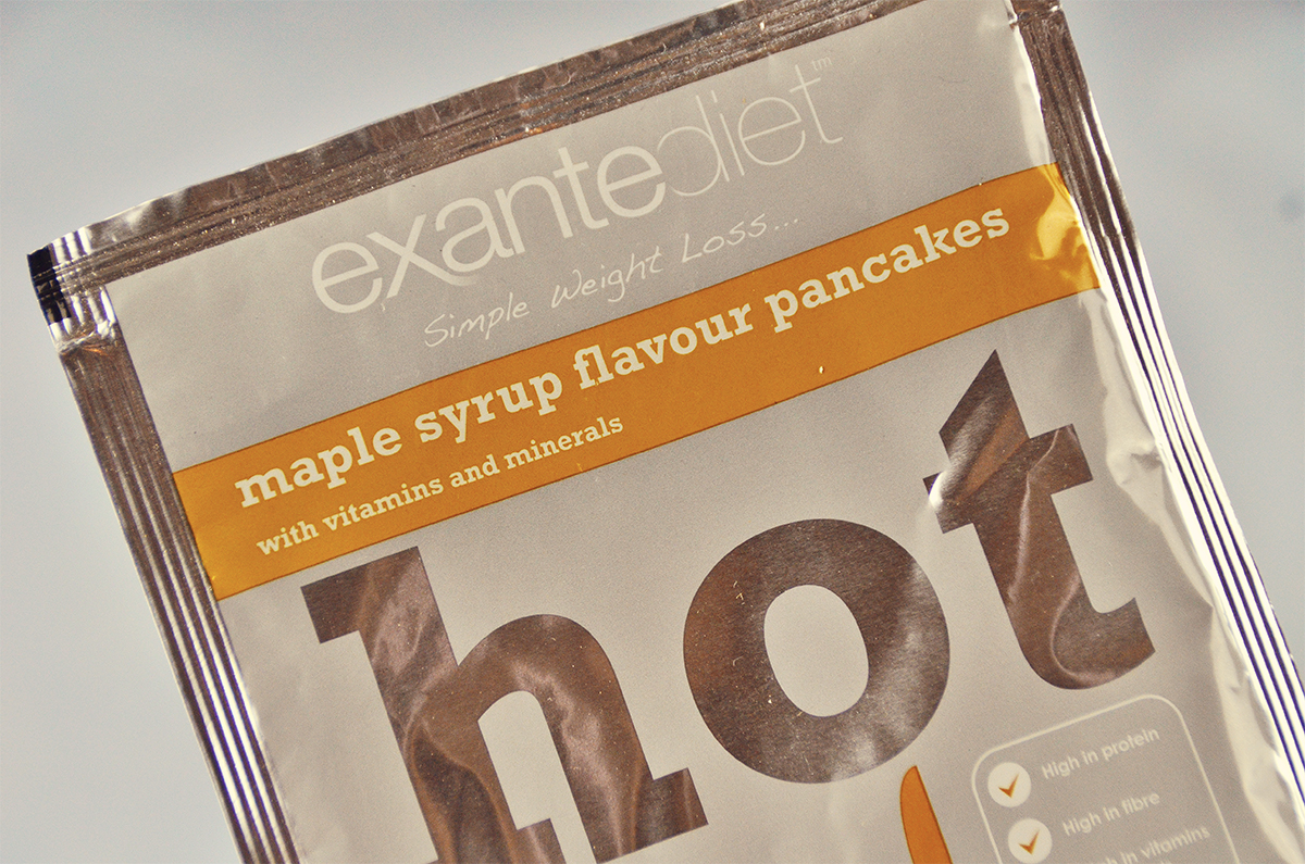 Exante Diet Review: Maple Syrup Pancakes