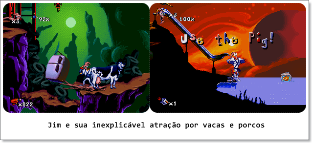 Earthworm Jim 2: A minhoca maluca retorna em mais um excelente jogo! - Blog  TecToy