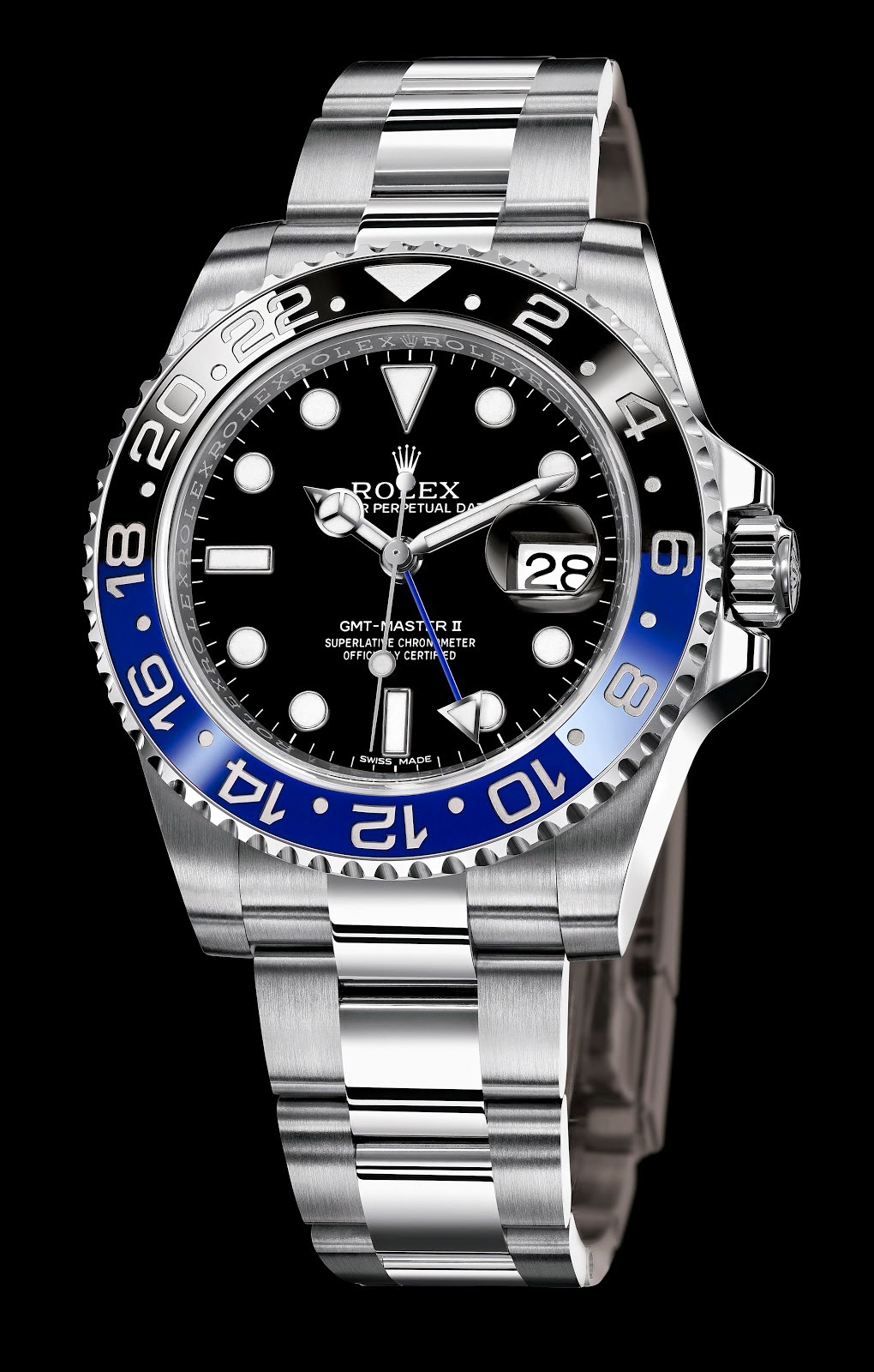 rolex gmt master ii hour hand not moving