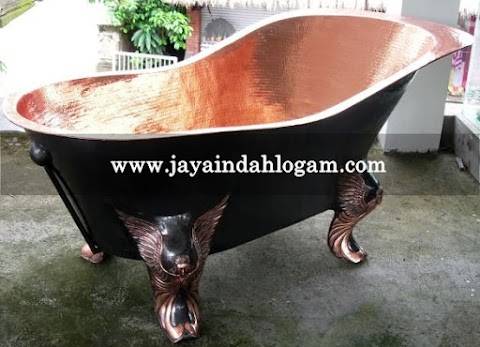 kerajinan bak mandi | kerajinan tembaga dan kuningan | bathtub 