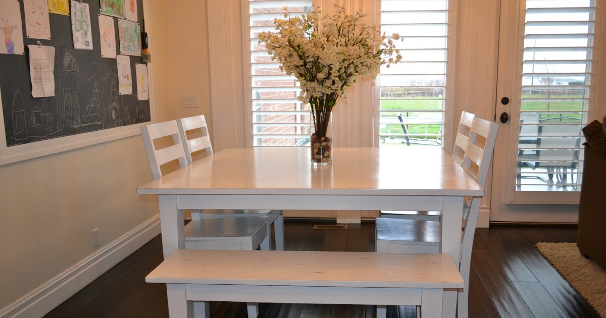 JenNY & AShlEY's ReDOs Rachel's Kitchen Table & Chairs ReDO