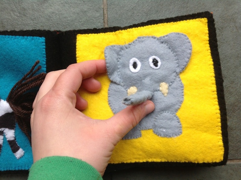 The Quiet Book Blog Hannah's Baby Quiet Book