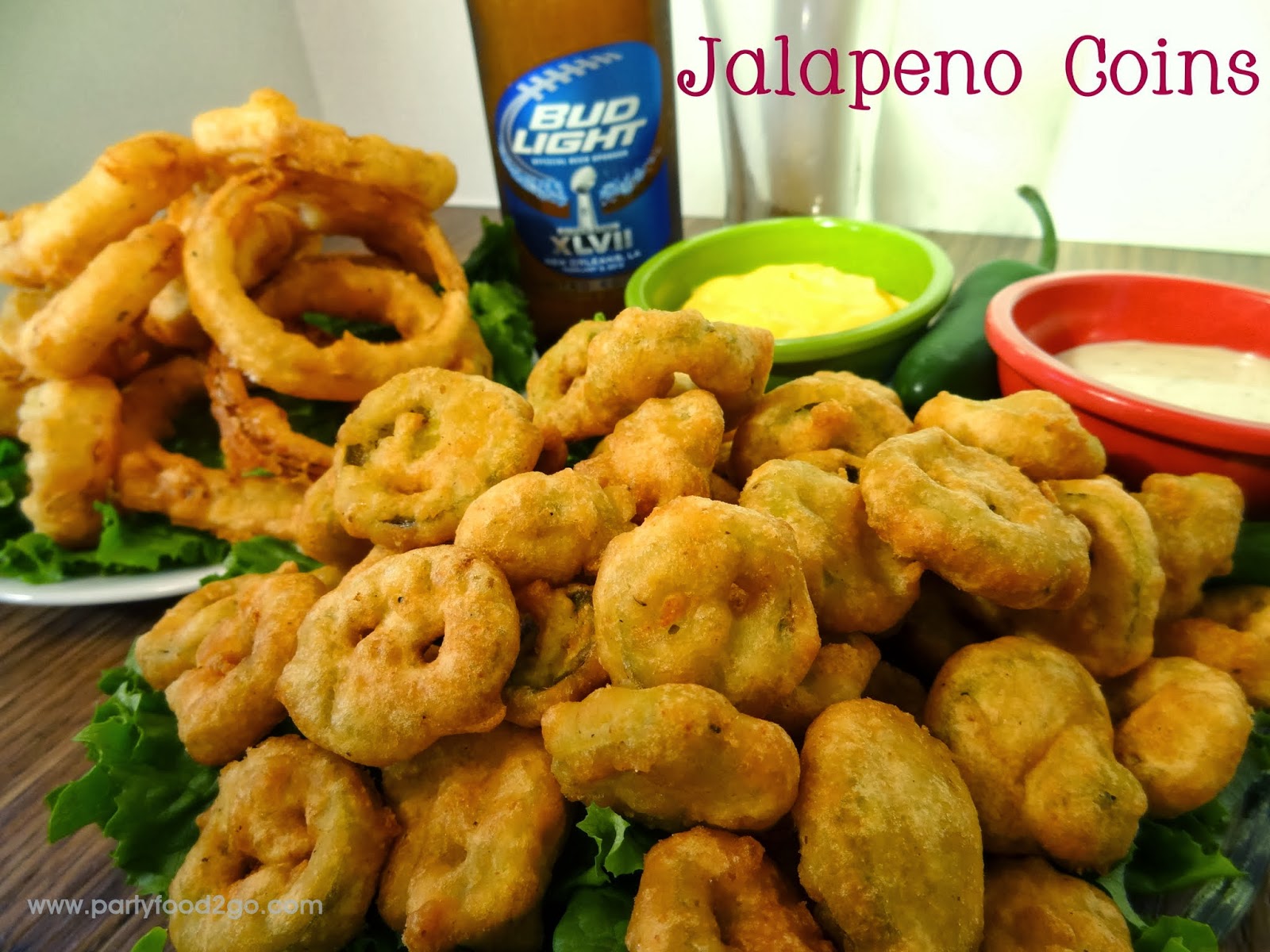 Unique Party Food to Go Jalapeno Coins