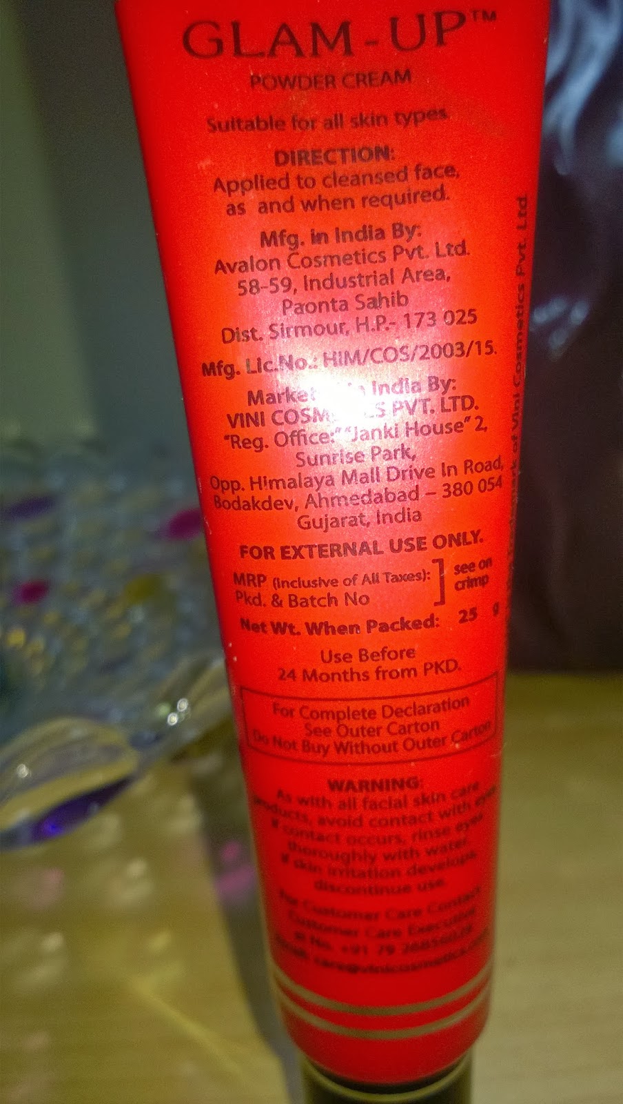 Beauty & Beyond GlamUp Powder Cream Review