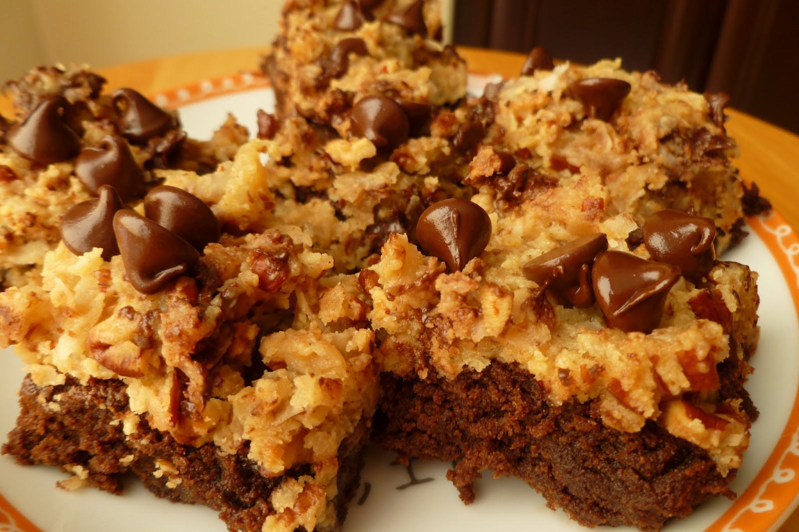 The Pastry Chef's Baking German Chocolate Brownies