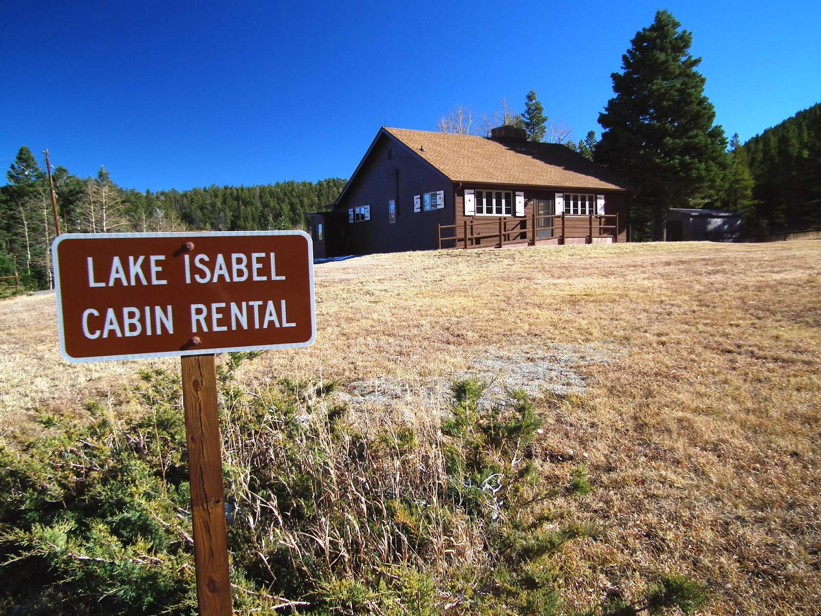 Licensed To Fish Lake Isabel Cabin Is A Great Stay And Mountain