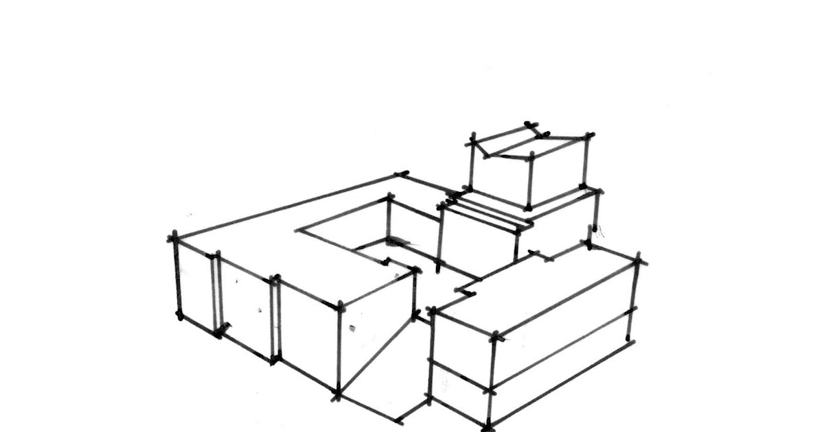 Säynätsalo town hall courtyard image