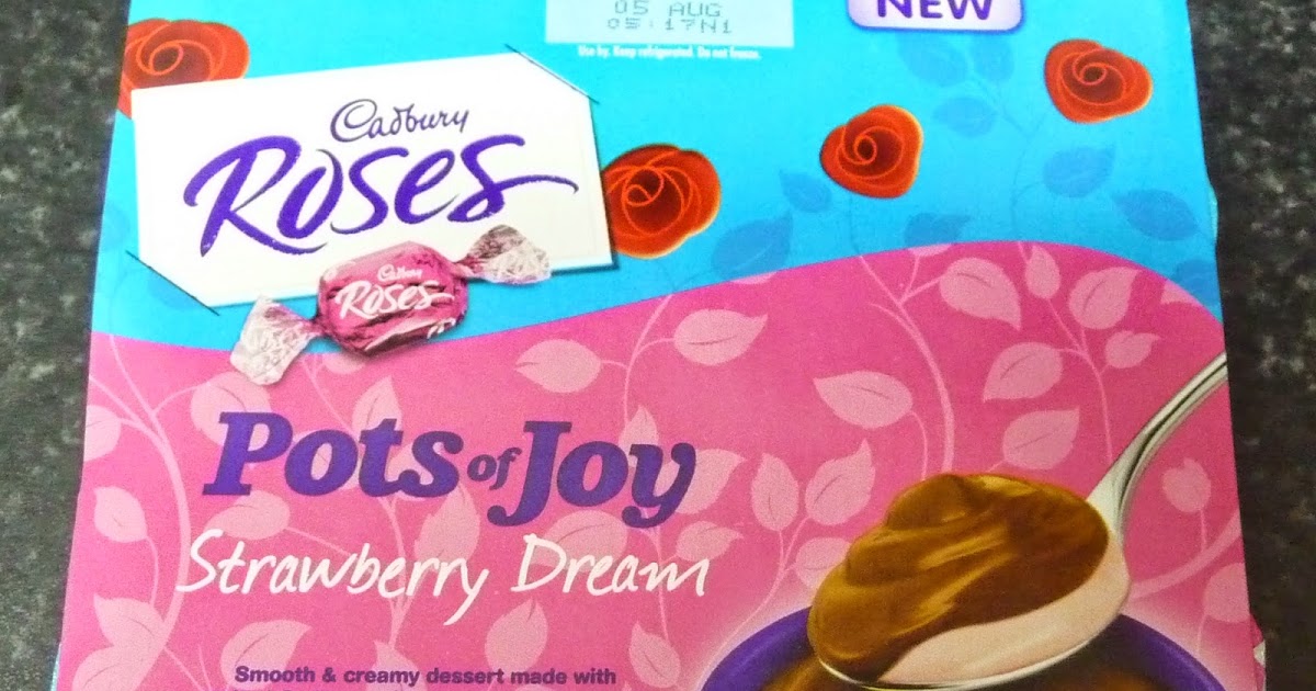 Something to look forward to Cadbury Roses Pots of joy (strawberry dream)