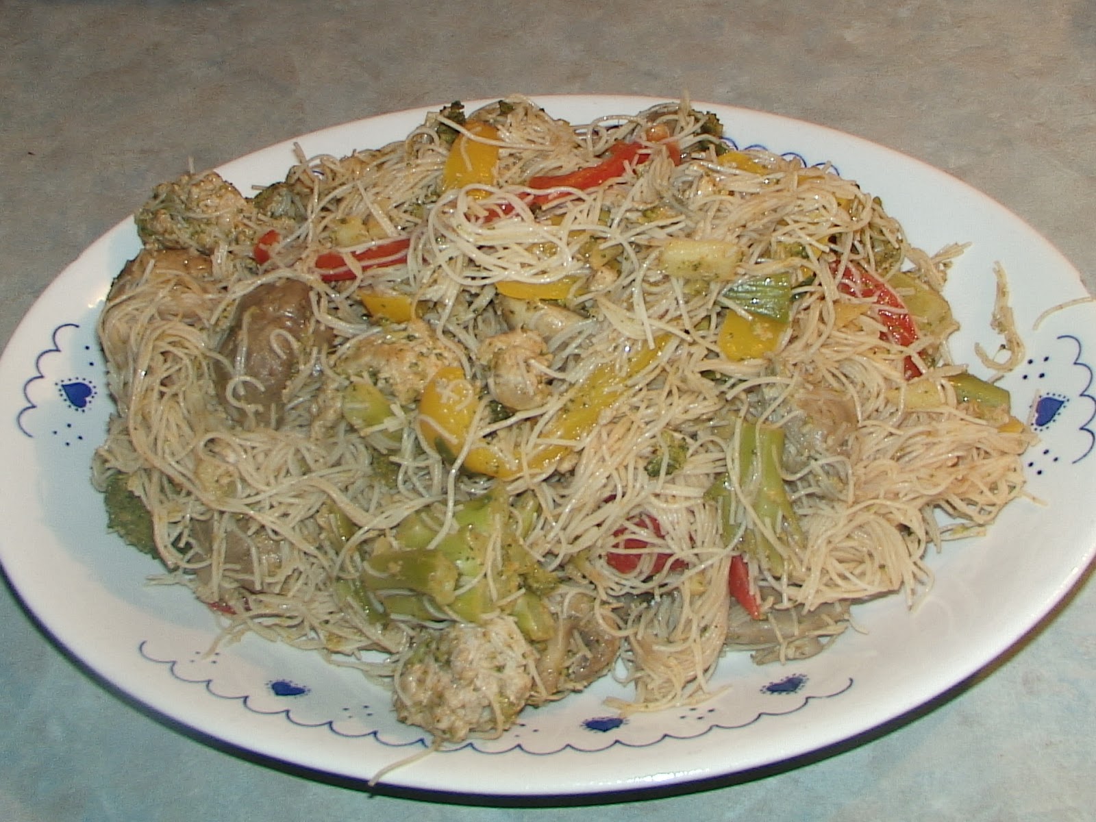 Thai Yellow Curry Noodles