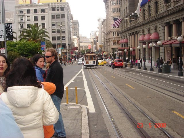 San Francisco cable car Tracks