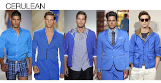 Erkek modası açık mavi rengi