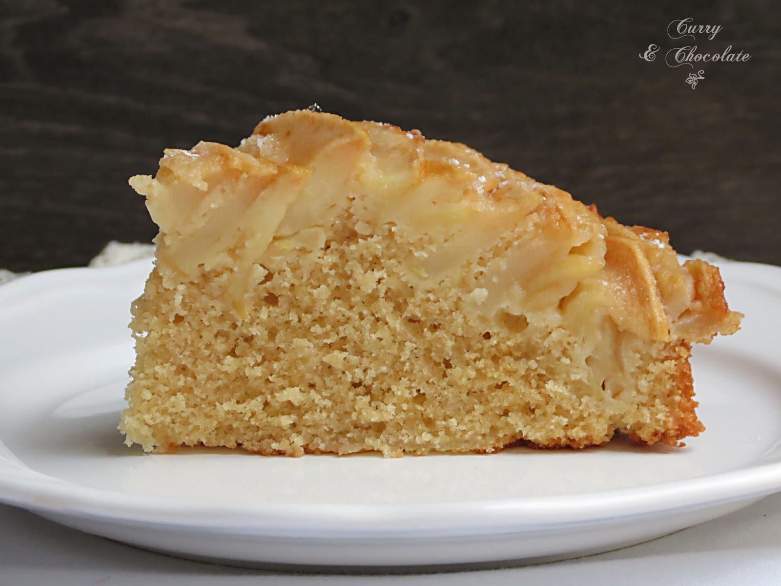 Bizcocho rosa de manzana – Rose apple cake Bizcocho rosa de manzana – Rose apple cake