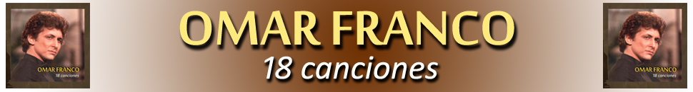 Omar Franco 18 Canciones