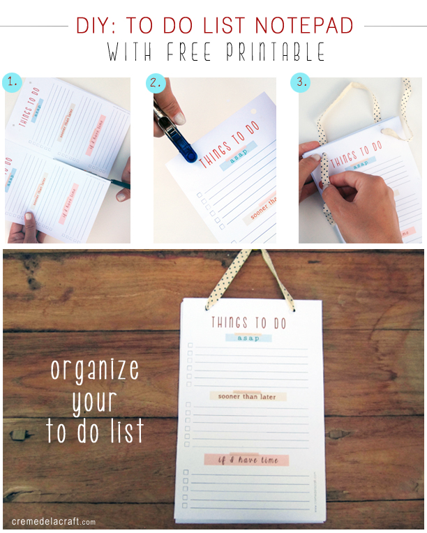 DIY To-Do Lists That Will Totally Motivate You | to do list diy
