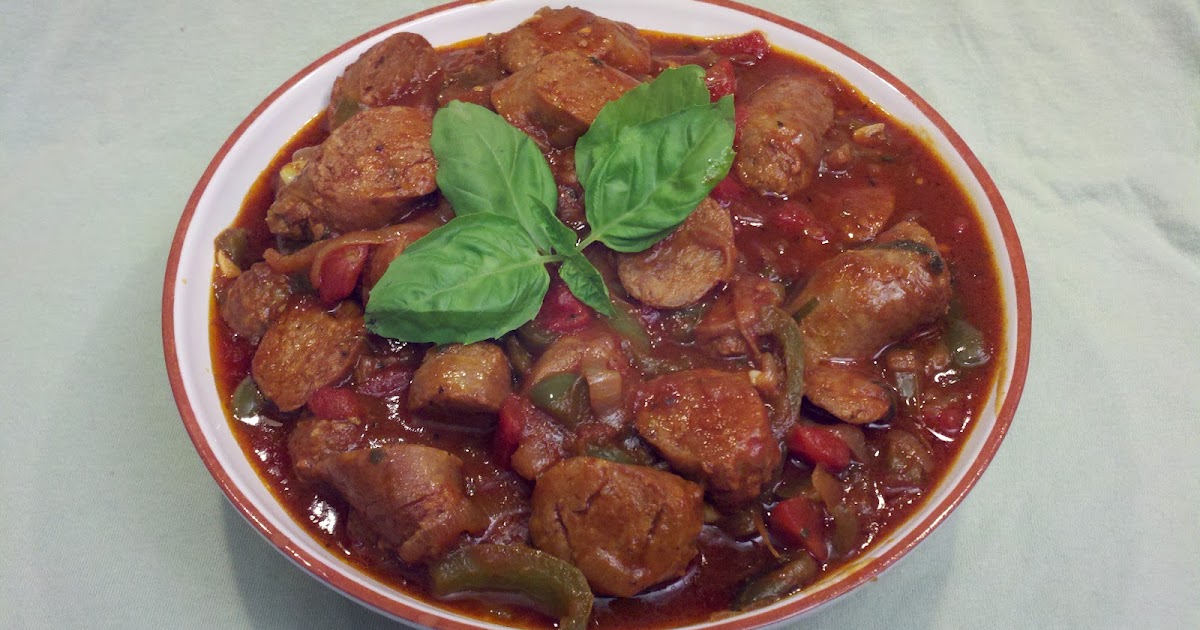 Cooking with Joey Sausage, Peppers, and Onions