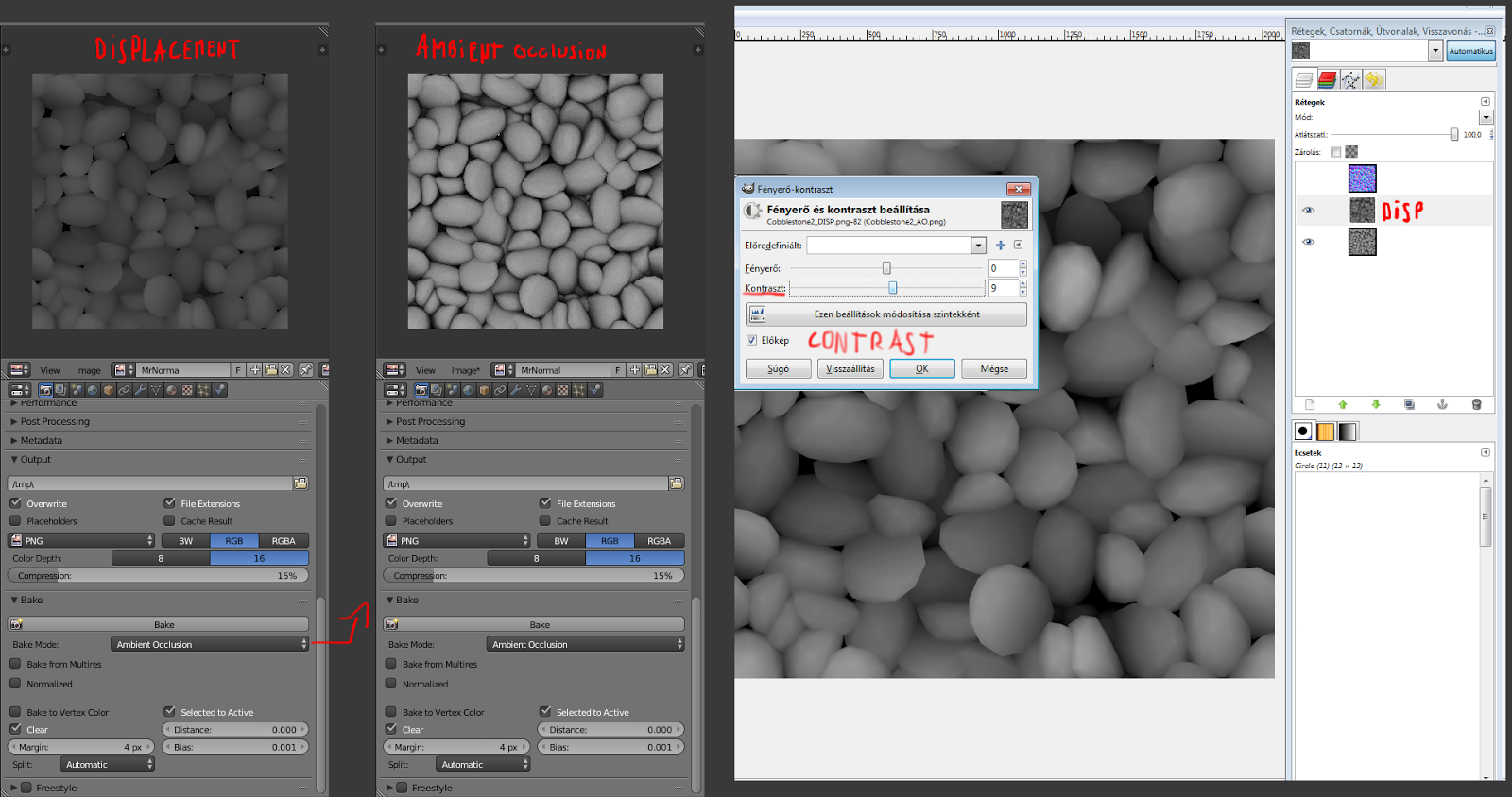 Baking normal and ambient occlusion maps in Blender tutorial IndieDB