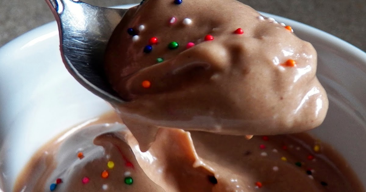 The Tasty Cheapskate Chocolate Banana Blender "Ice Cream"