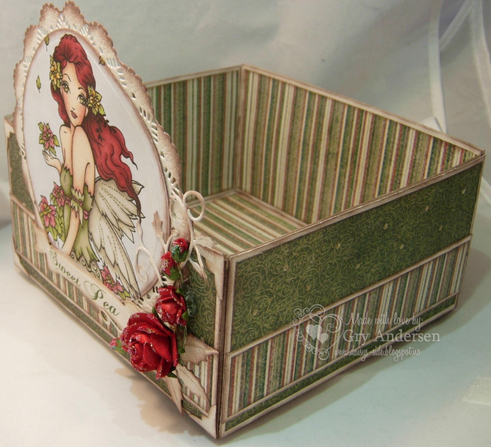 Sweet Pea Stamps Storage box for rubber stamps