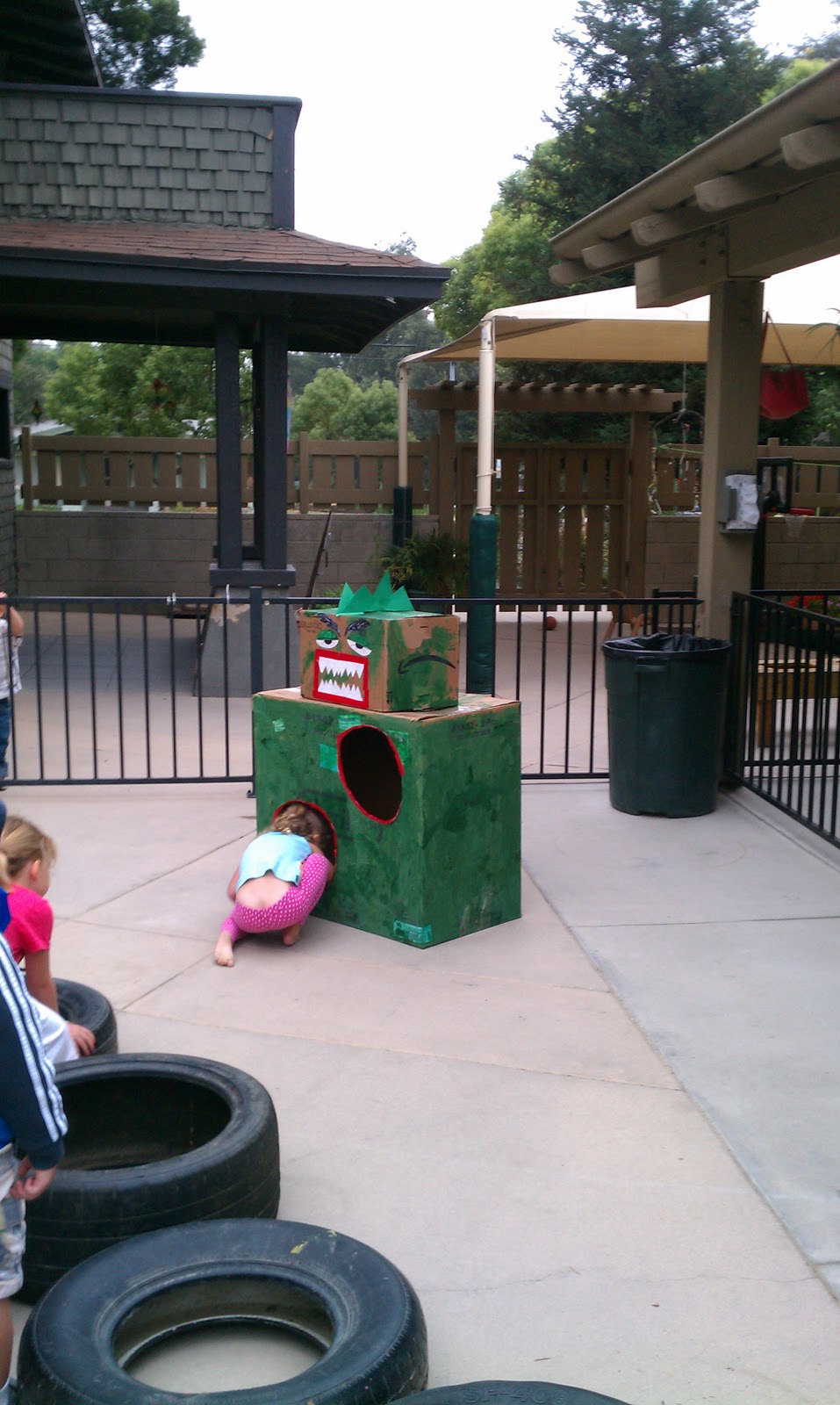 Exploring the Outdoor Classroom Boxes, Boxes and More Boxes!