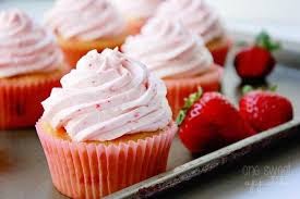 Yummy Strawberry Cupcakes