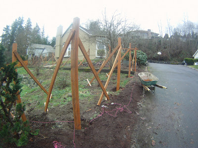 how to build a wood fence part 3