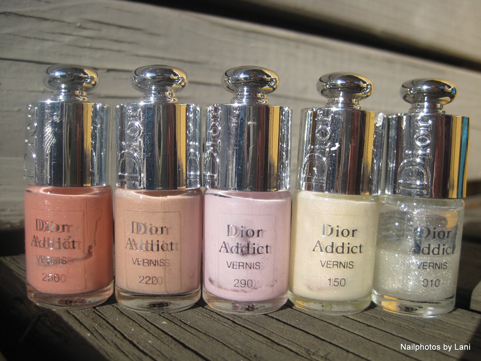 Nailphotos by Lani Vintage Polish Days March Old bottles of polish