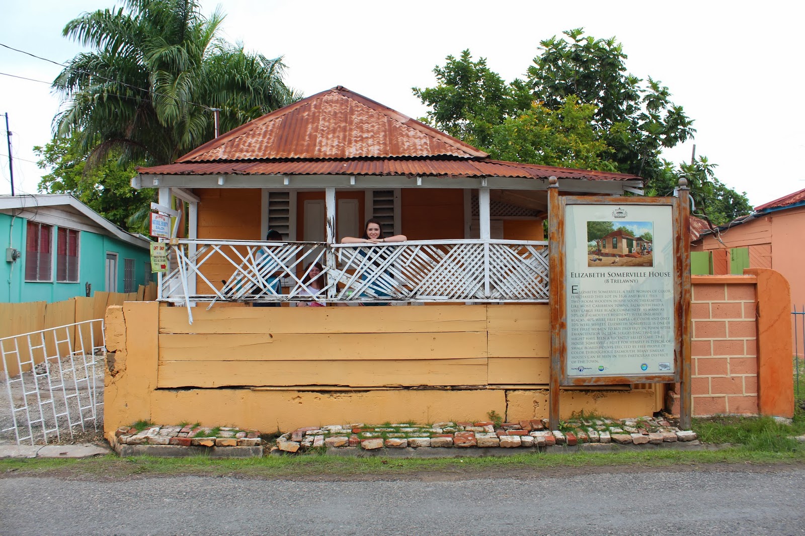 POHS Jamaica Travel Blog 2014 The Elizabeth Somerville House (1/18/14)