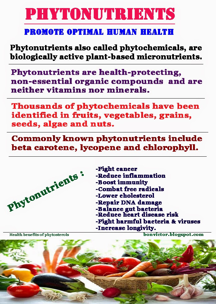 bonvictor.blogspot.com Health benefits of dietary phytosterols