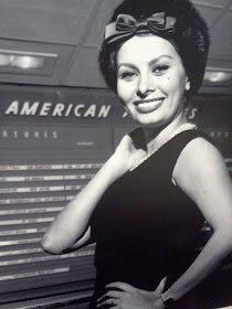 Sophia Loren on American Airlines from C. R. Smith Museum
