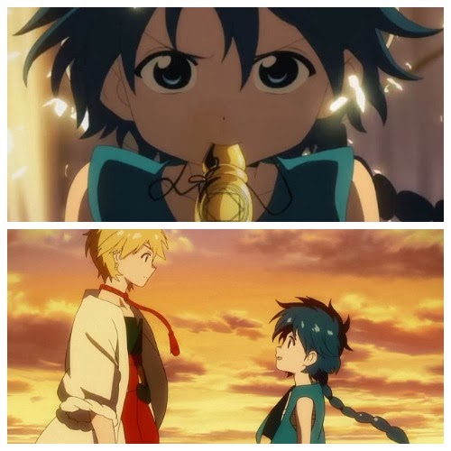 Anime Review]: Magi: The Labyrinth of Magic and The Kingdom of
